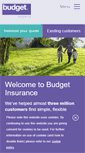 Mobile Screenshot of budgetinsurance.com